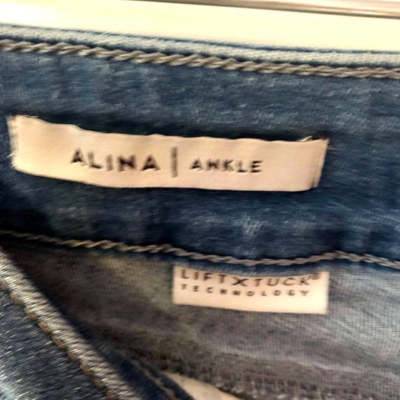 NYDJ Alina Ankle Jeans Sz 12​​​​​​ - Picture 4 of 8